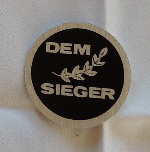 Embleme dem sieger ø 50mm - ,