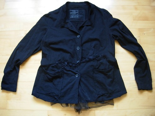Rundholz shirtjacke tüll - tüll,