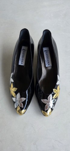 Damenschuh lackleder schwarz - damenschuh,