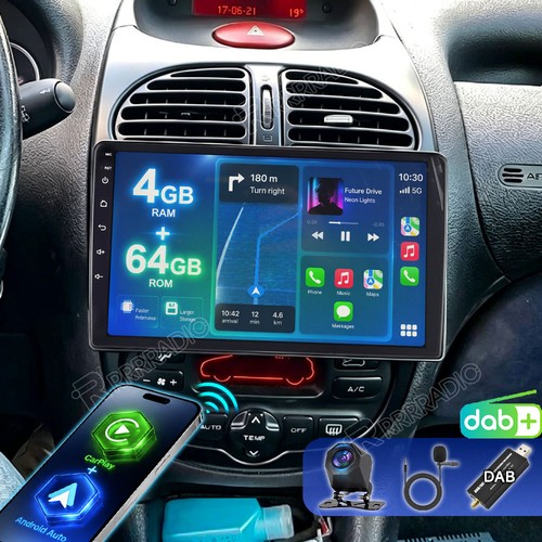 Dab autoradio für peugeot - dab+,