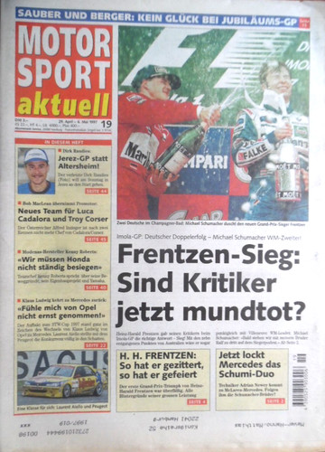 Motor sport aktuell 1997 - motor,