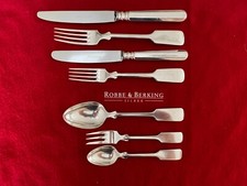 ROBBE UND BERKING ALT SPATEN  42 TEILIGES MENÜ BESTECK  150