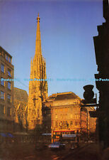D046984 Wien. Stephansdom in der Abendsonne. A. Defner. Druck