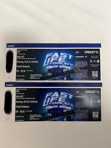 Vip tickets für azet fast - vip-tickets,