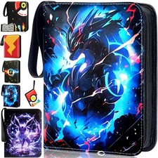 XXXL Sammelalbum für 400/900 Pokemon Karten 4-/9- Pocket Sammelmappe Ordner Heft