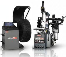 Reifen Montiermaschine Montiergerät und Wuchtmaschine Auswuchtmaschine Reifen