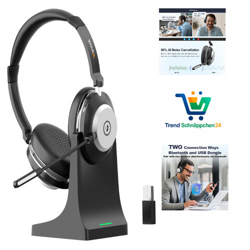 Wantek bluetooth headset mit - wantek,
