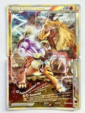 Pokémon Karte Entei & Raikou Legende HGSS Entfesselt 90 91 Ultra Rare Deutsch