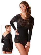 nahtloses MINIKLEID in Schwarz