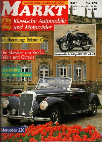 Zeitschrift oldtimer markt - zeitschrift, mai