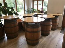 Stehtisch Holzfaß Tischfaß Weinfaß Faß Eichenfaß Dekofaß Gartentisch Bartisch