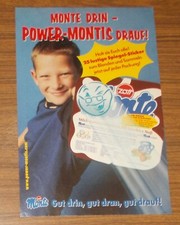 Seltene Werbung Zott MONTE