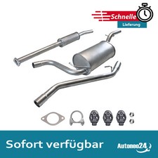 Auspuffanlage ab Kat Mazda 3