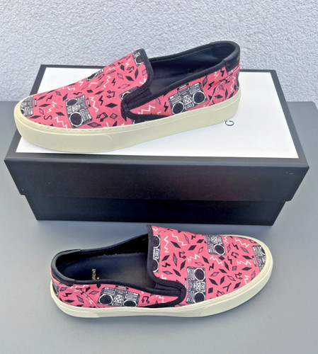 Saint laurent pink radio - pink, radio-print