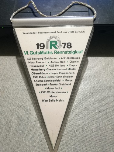 Ddr wimpel 1978 rennsteiglauf - ddr,