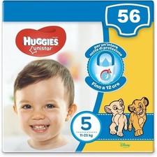 Huggies Unistar Windeln Größe 5 (11-25 kg) Vorratspaket 140 Windeln (10x14)