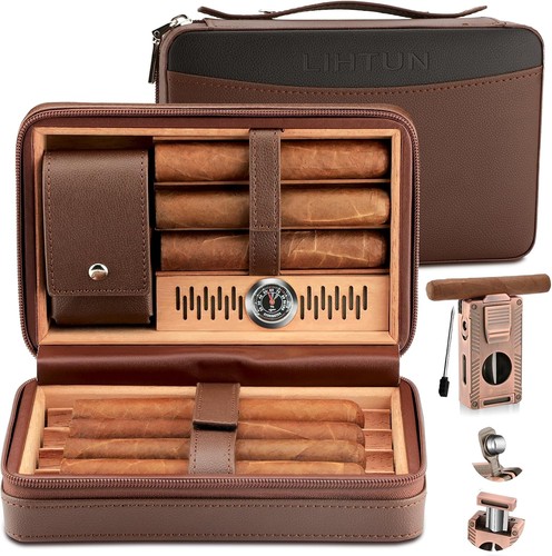 Zigarren humidor leder reise - zigarren-humidor,