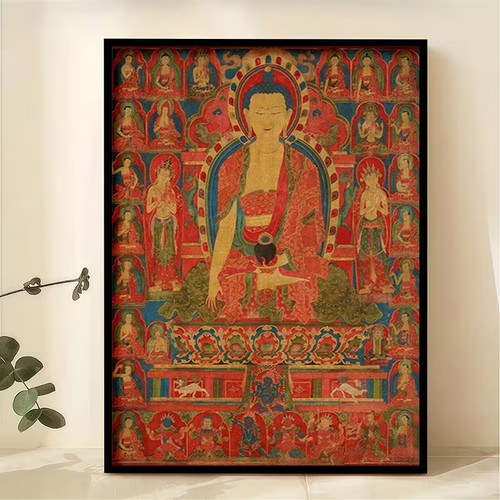 Leinwanddruck shakyamuni - ,