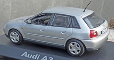 Audi A 3  1,9TDi,5-türig, 1999er Minichamps 1:43,Top-Zustand!,mit OVP.