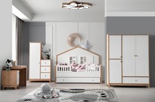 Stilvoll Kinderzimmer Set Bett