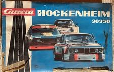 Carrera Hockenheim Rennbahnpackung 30350 -  70 er Jahre -  Reste - für Bastler