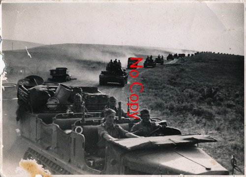 Foto wehrmacht vormarsch - ak,