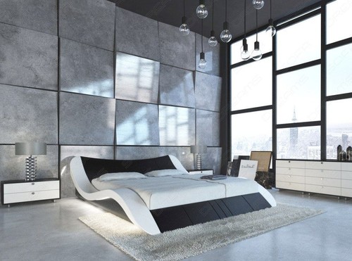 Design polsterbett lederbett - design,