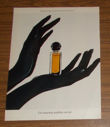 Seltene werbung vintage rochas - werbung,