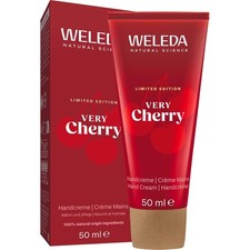 WELEDA Bio Very Cherry Handcreme Limited Edition – Naturkosmetik Sheabutter... 