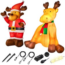 Rentier aufblasbar XL XXL LED