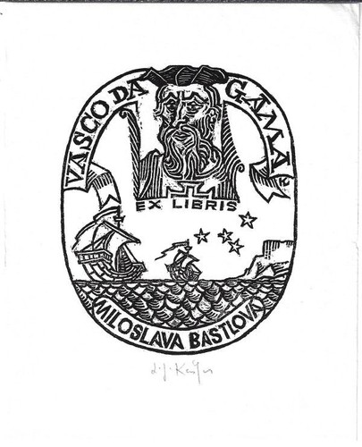 Ladislav kaspar exlibris - ladislav,