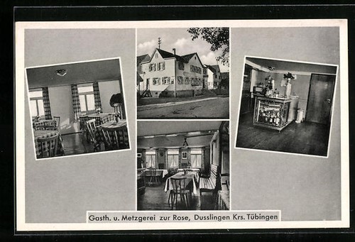 Ansichtskarte dusslingen krs - ansichtskarte,
