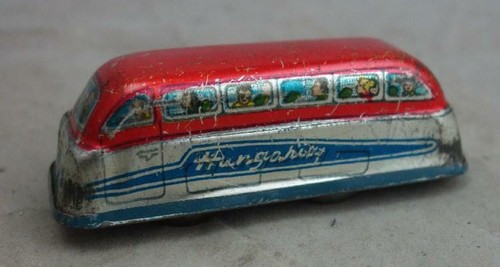 Altes blech auto bus - auto,