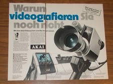 Seltene Werbung AKAI