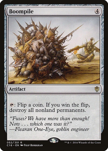 Magic mtg boompile c16 rare - magic/mtg, c16-52
