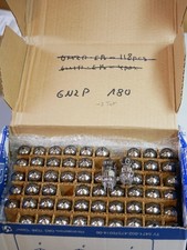 180x 6N2P-EB OTK Military = 12AX7/ECC83 tripple Mica silver Shield Röhre Tube