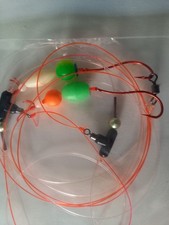 Meeresangeln Brandungsangeln Brandungsvorfach 2 Haken Holstein-Vorfach Dorsch