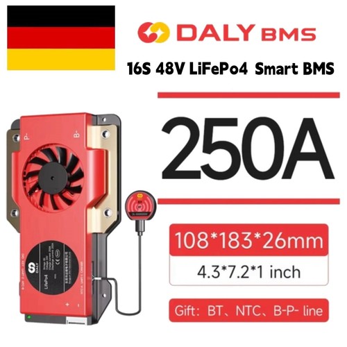 Daly bms 16s - 16s, 250a