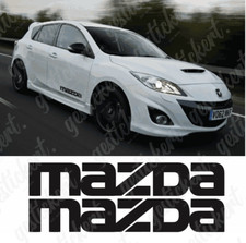 2x 50 cm Aufkleber für Mazda