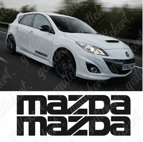 Aufkleber für mazda - 50, cm