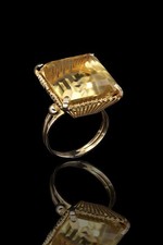 750/- 18kt Gold Ring, mit
