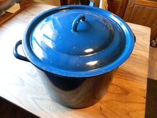 Emaille Einkochtopf - Einwecktopf Emaille TOPF ca.20l KOCHTOPF gebraucht