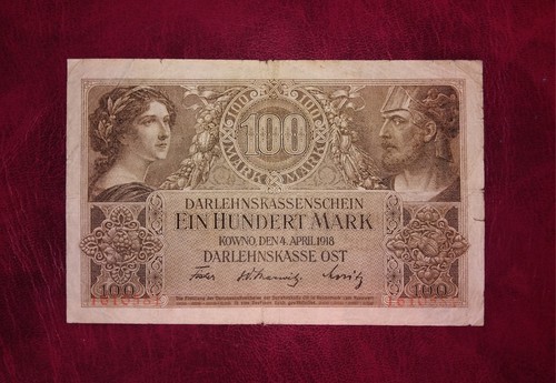 Darlehnskasse ost 100 mark - 100,