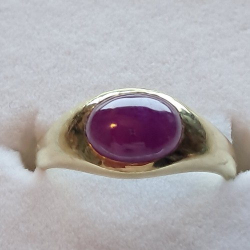 Rubinring 14k gold 585 größe - 14k,