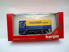 Herpa 1:87 MAN LKW Plane/ Pritsche Spedition Dachser 866002 (2)