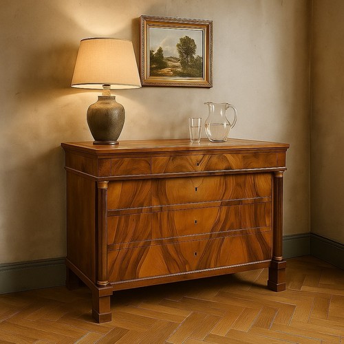 Antiker kommode empire walnuss - empire,