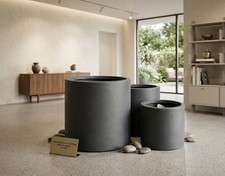 Pflanzkübel anthrazitfarben