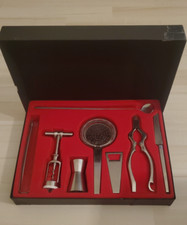 Dreizack Solingen Bar-Set / Cocktail-Zubehör 8-tlg, vintage, unbenutzt