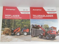 SCHÄFFER Teleradlader, Hoflader Prospekte von 2017 und 2018 ( 4045 )
