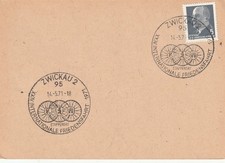 Ddr karte sst zwickau - karte, sst.